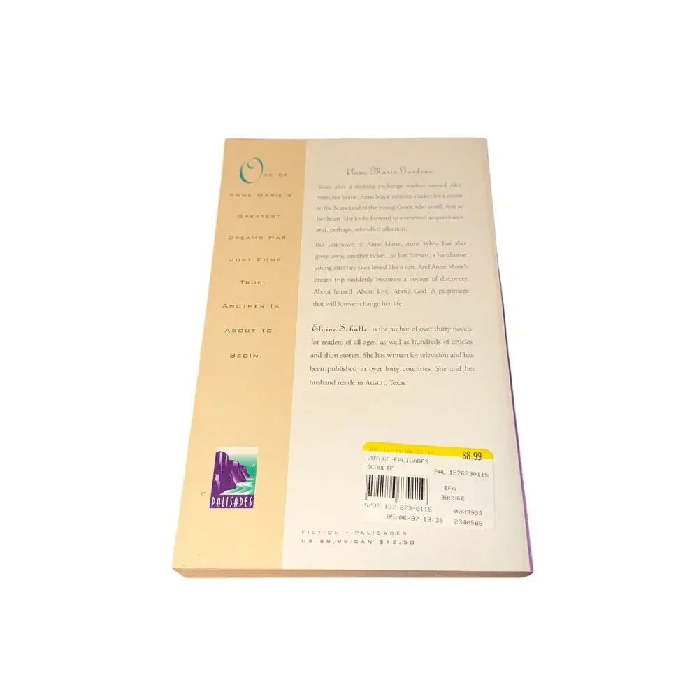 Voyage Elaine Schulte Paperback Romance Fiction